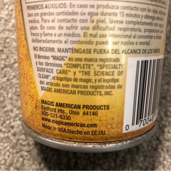 Magic Countertop Cleaner, Ideal for Laminate, 17oz DISCONTINUED Yellow Bottle - Picture 6 of 7